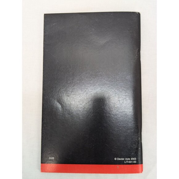 Dexter Axle Operation Maintenance Service Manual 600-8,000 Lb Axels 2003 - Picture 6 of 6